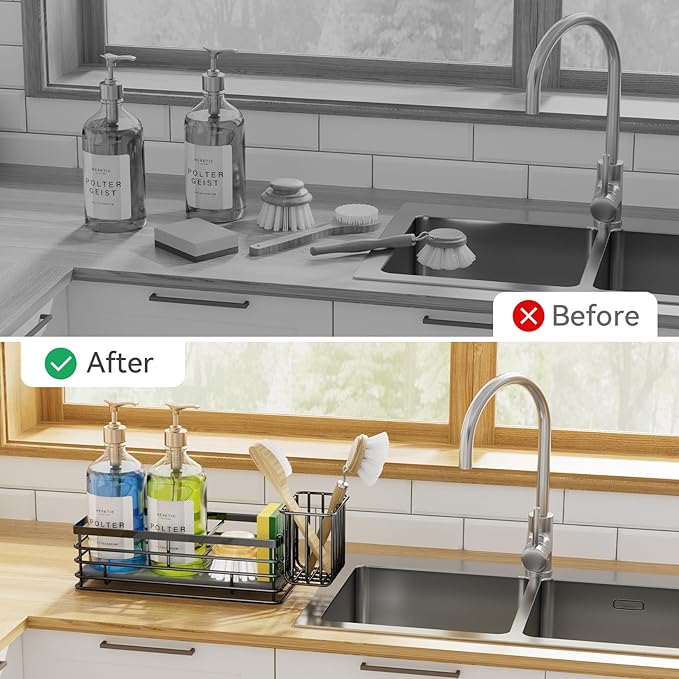 Yofidra Kitchen Sink Caddy Sponge Holder
