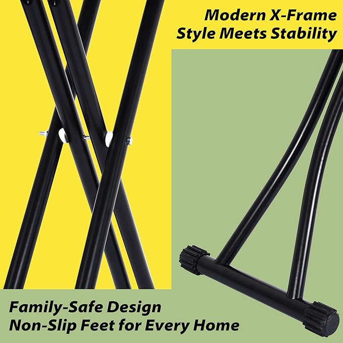 Ironing Board-Foldable Adjustable Height Iron Board