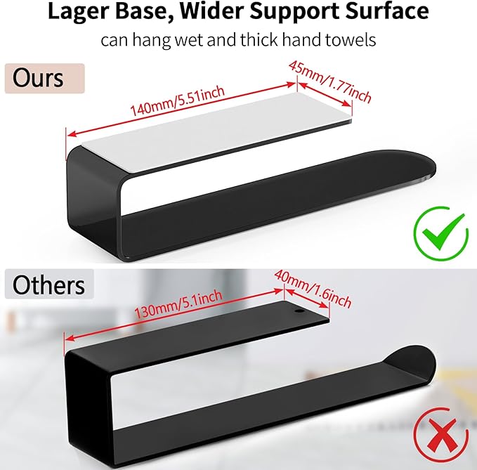 Hand Towel Holder, Self Adhesive Towel Racks