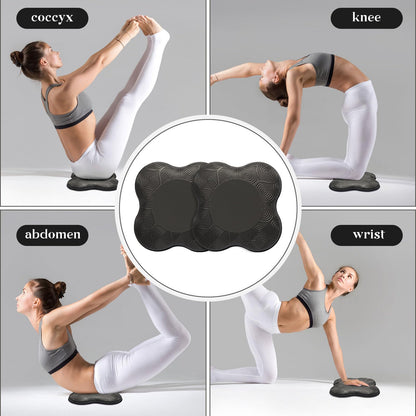 MBKHFLL 2 packs Yoga Knee Pad Cushion Extra Thick for Knees Elbows Wrist Hands Head Foam Pilates Kneeling pad Yoga Knee Cushion Thick Exercise Pads for Knees Elbows Wrist Hands Head Foam Pilates