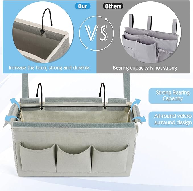 Bedside Storage Caddy/Bedside Hanging Storage Bag