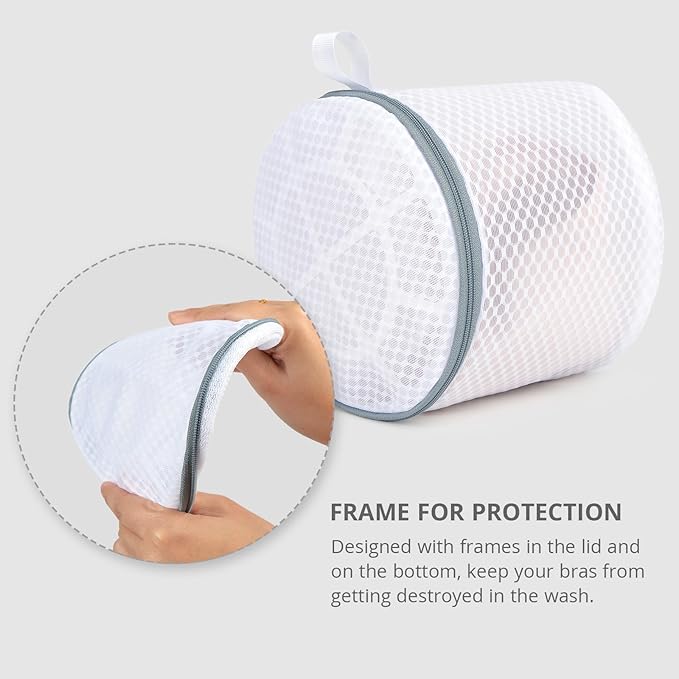 3 Pack Mesh Laundry Bags for Delicates, Mesh Bra Bags