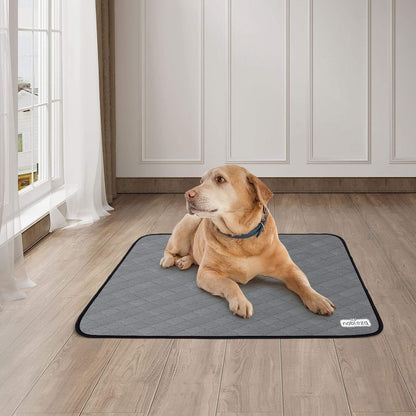 Nobleza 2 Pack Washable Puppy Pads Reusable, Large 81x72cm Dog Training Mat, Super Absorbent Leak-proof Incontinence Pet Pee Pad, Waterproof Non-slip Bottom Whelping Pads for Cat Rabbit