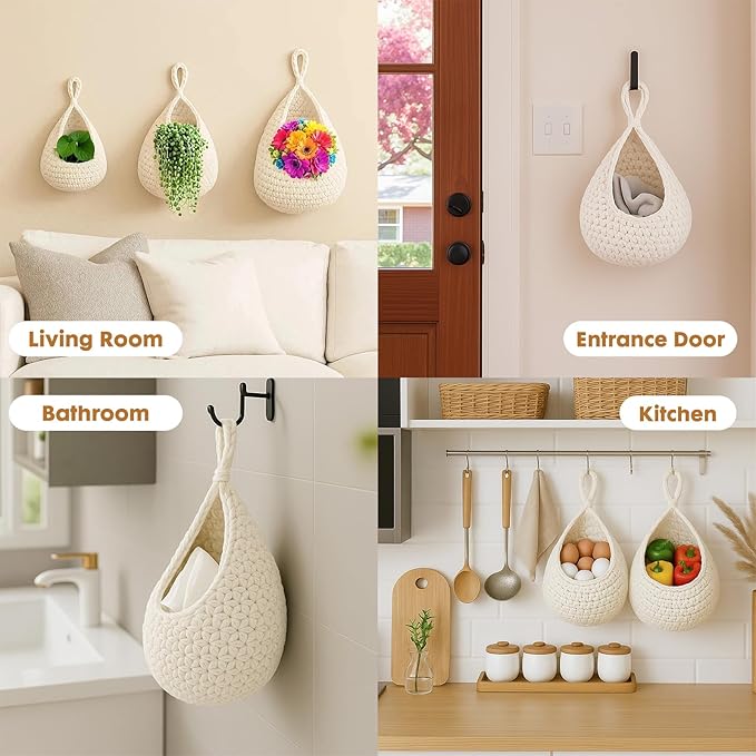 ShellKingdom Wall Hanging Baskets