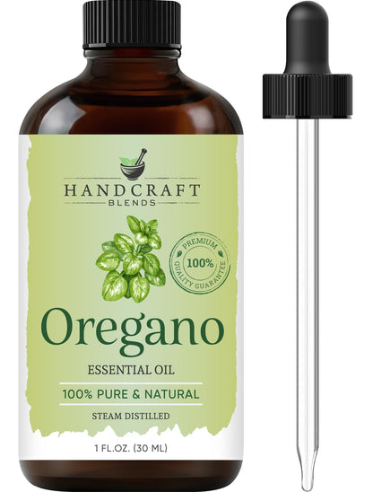Handcraft Blends Lavender Essential Oil – Huge 4 Fl Oz – 100% Pure and Natural – Premium Grade Essential Oil for Diffuser and Aromatherapy, Skin, Massage, Candle and Soap Making Fragrance