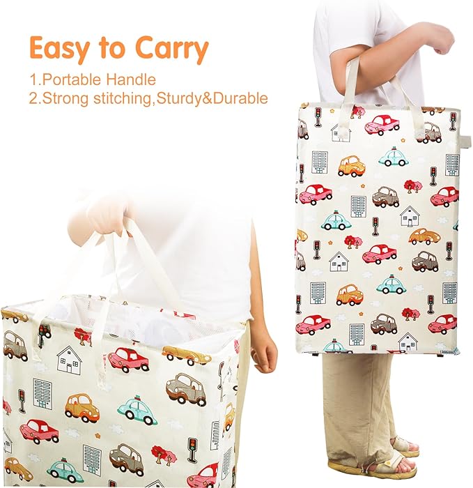 Odonata Slim Laundry Hamper Handles Collapsible Laundry Basket Thin Dirty