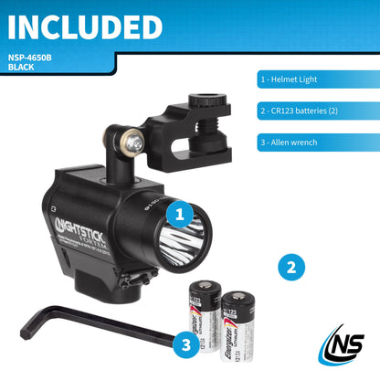 Nightstick NSP-4650B Helmet Light, Black