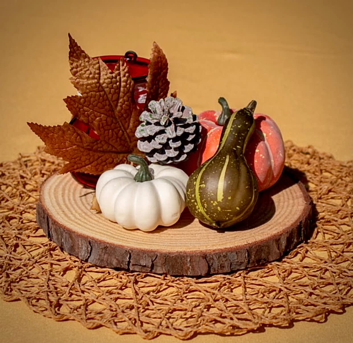 Set of (12) 8-9" Wood Slices for centerpieces! Wedding and Baby Shower centerpieces 8 inch Wood Slices (8-9 inch Set of 12)