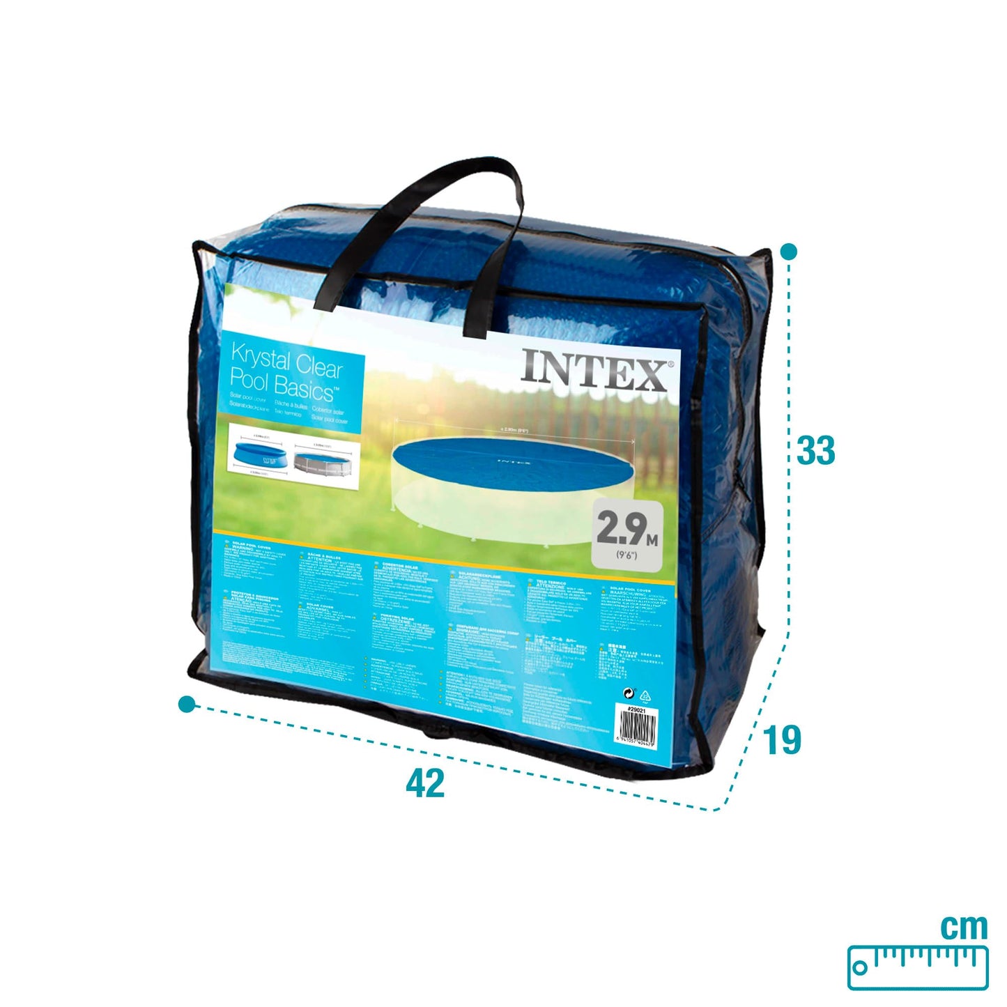 Intex Solar Pool Cover for 10ft Frame or Easy Set Pools #29021, #28011