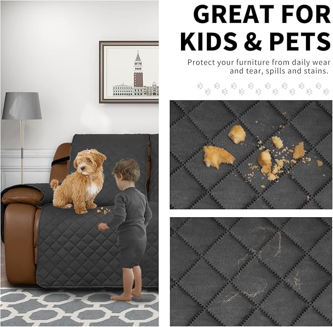 Easy-Going Oversized Recliner Sofa Cover, Reversible Couch Cover