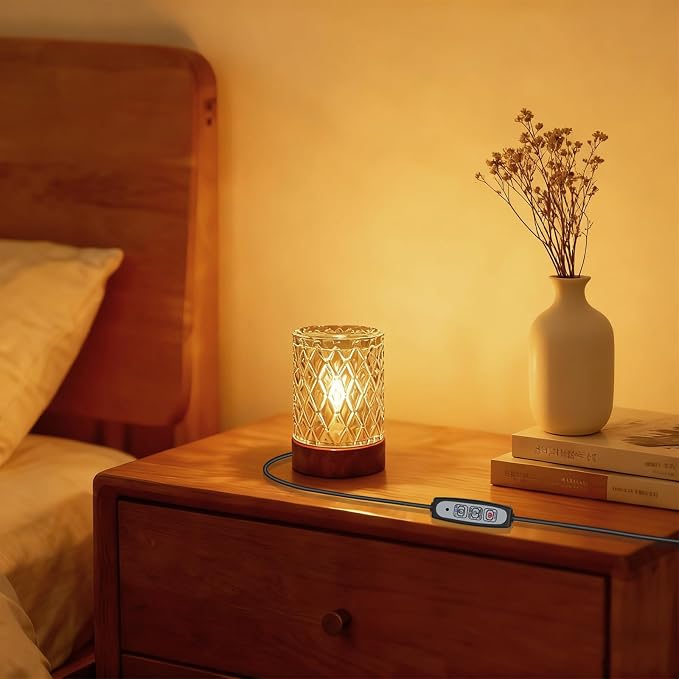 Mini Night Light with Adjustable Brightness,Ambient Lighting,Night Light with Timer, Dimmable Small Night Lamp for Nightstand/Bedroom，Warm Light lamp,Night Lights for Adults