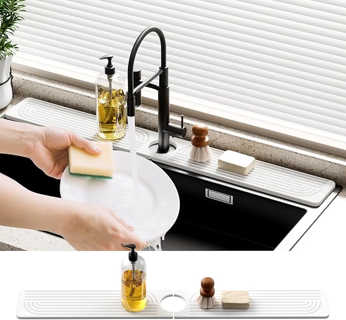 Faucet Mat for Kitchen Sink