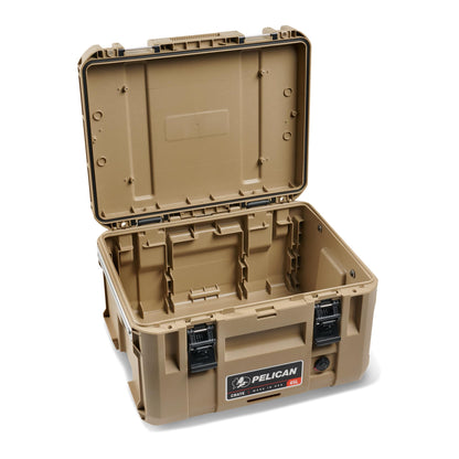 Pelican Crate - 45 Liter Storage Case - Cargo Box, Transport Case, Overland Case (Desert Tan)