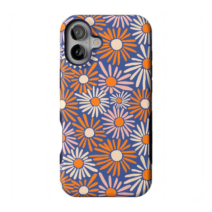 Casely iPhone 16 Plus Case | Blue Stripes | Sunday Best | Compatible with MagSafe | Bold Protective Design