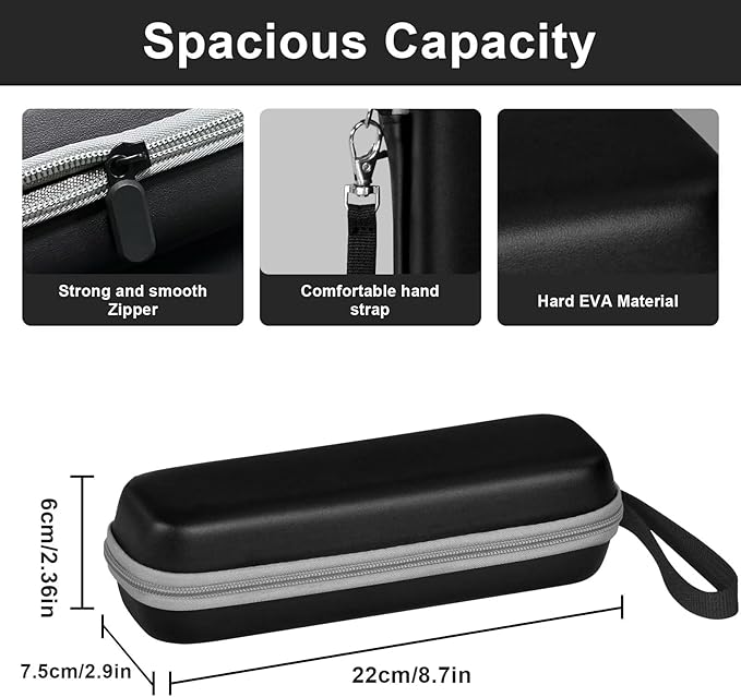 Travel Case for Oral-B/Oral-B Pro/Phlips Sonicare Electric Toothbrush