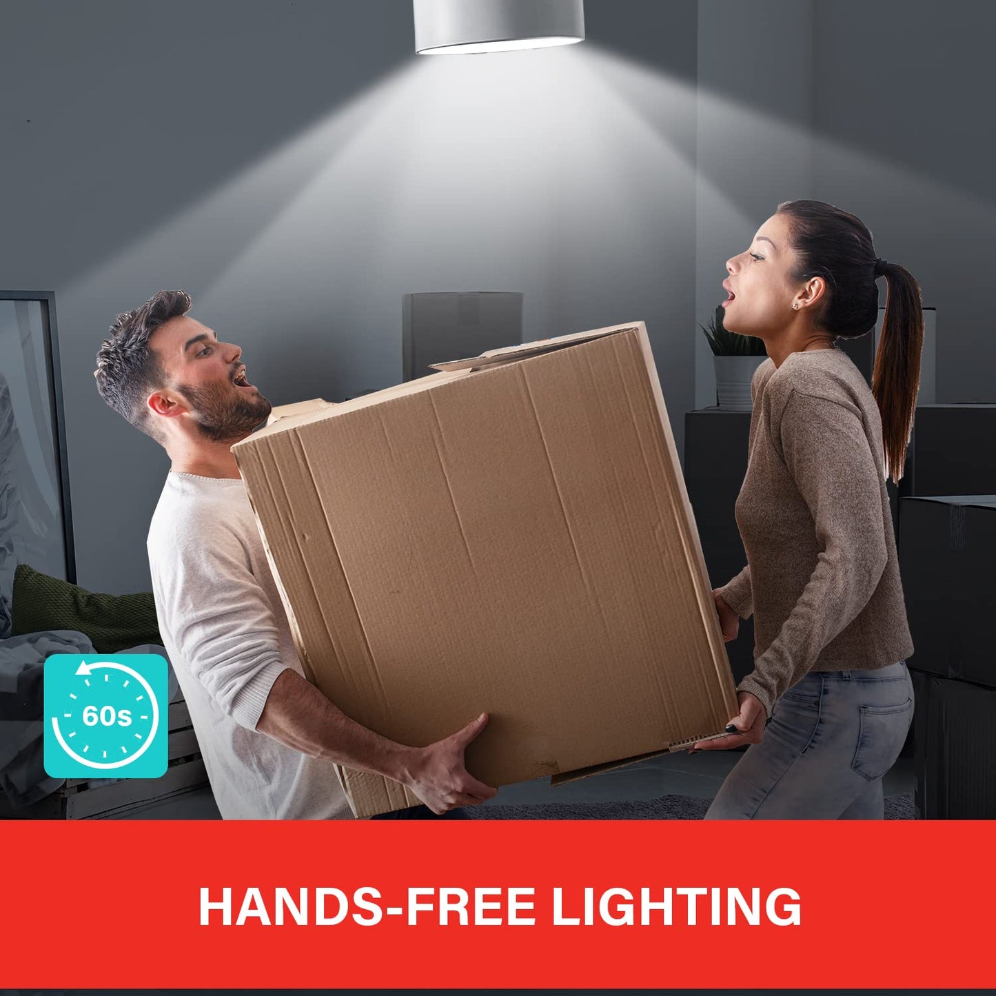 Sengled Motion Sensor Flood Light Bulbs, Dusk to Dawn LED Security Light E26 Base PAR38 Motion Activated 5000K Daylight,1500LM, Waterproof for indoor-outdoor, 2 Pack 4th Gen