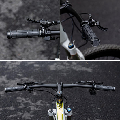 ROCKBROS Bike Handlebar Grips Bike Grips Double Lock On Comfortable Bicycle Handlebar Grips Non-Slip for Mountain Bike BMX Bike Scooter Beach Cruiser, Folding Bike