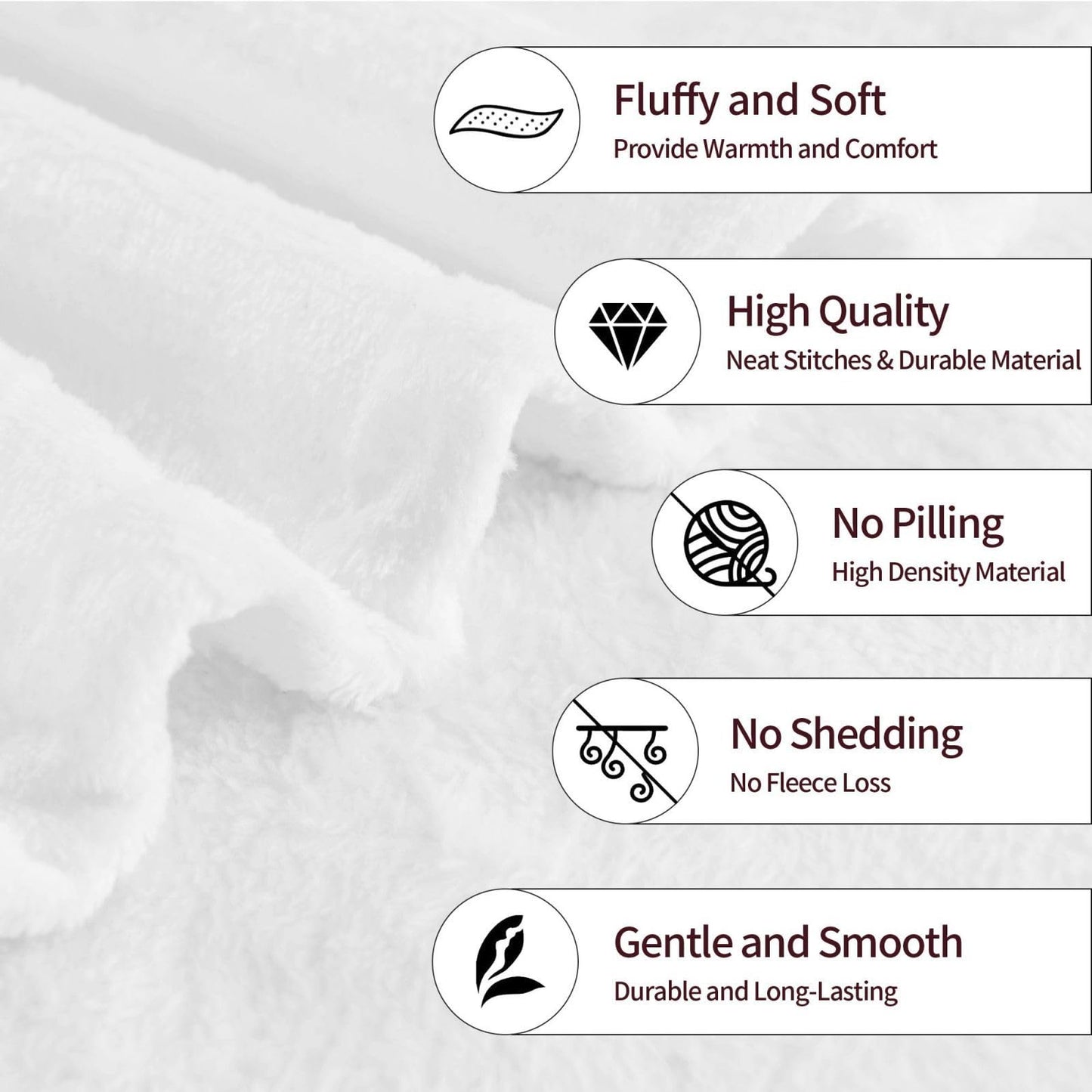 Sending You A Big Hugs So Its There When You Need It Blanket Cozy Flannel Comfort Throw Sympathy Healing Gift Encouragement Blanket for Family and Friends (White 11, 50x60in(127cm*153cm))