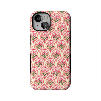 Casely iPhone 14 Case | Pastel Garden | Sunday Best | Compatible with MagSafe | Bold Protective Design