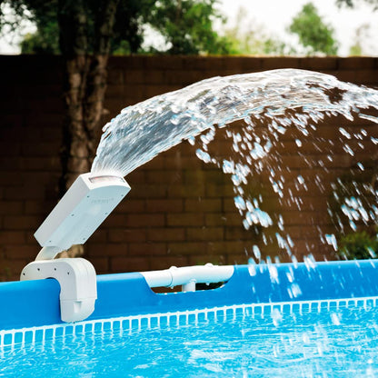 Intex Multi-color LED Pool Sprayer - Multicolor LED Sprayer - For Prism and Ultra Frame Pools, White