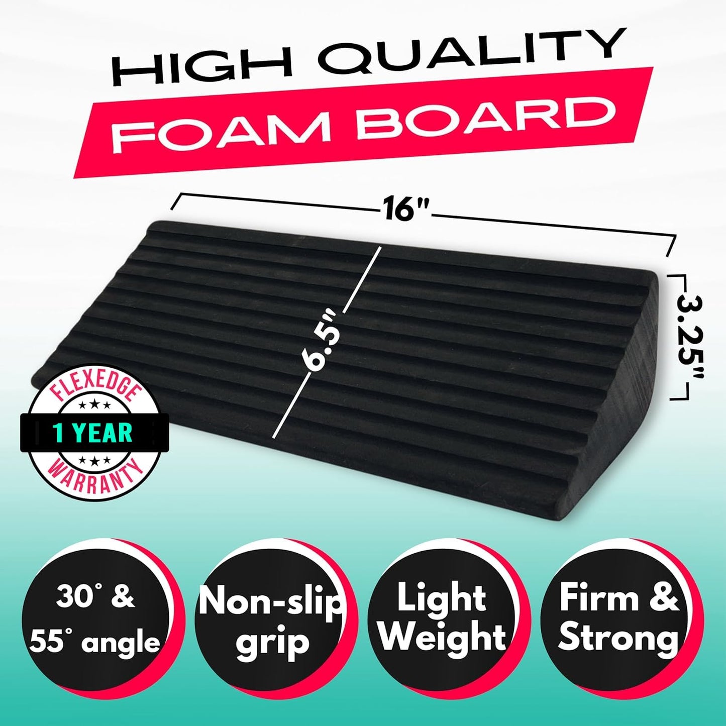 Slant Board for Calf Stretching | Balance Board Calf Stretcher for Plantar Fasciitis Relief,Achilles Tendonitis Reliefs,Shin Splint Relief,Squat Wedge