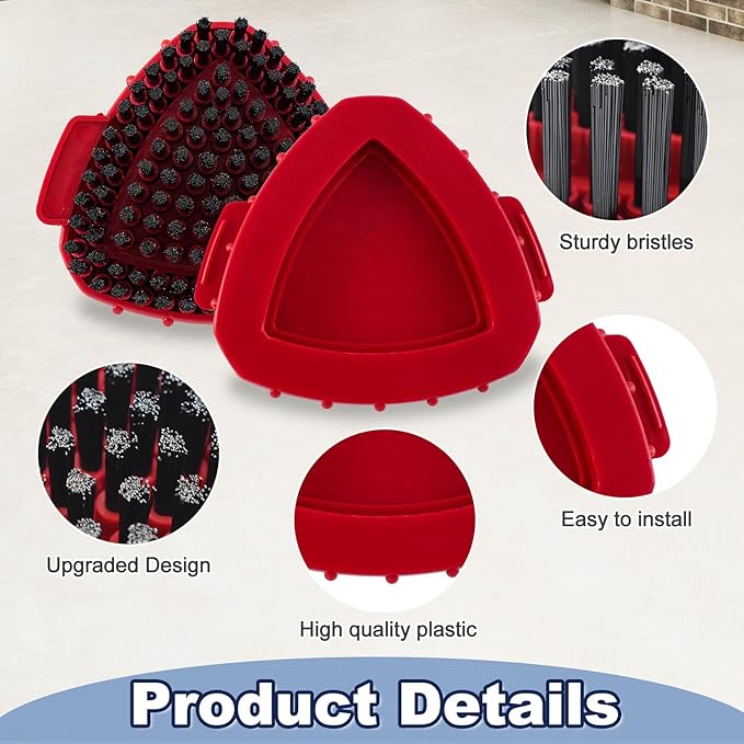 Scrubber Mop Head for Ocedar, Upgrade Scrub Brush for Ocedar, Spin Mop Scrub