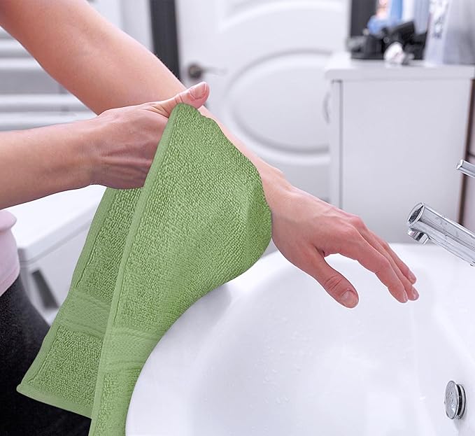Utopia Towels 6 Pack Premium Hand Towels Set, 16 by 28 inches, 100% Ring Spun