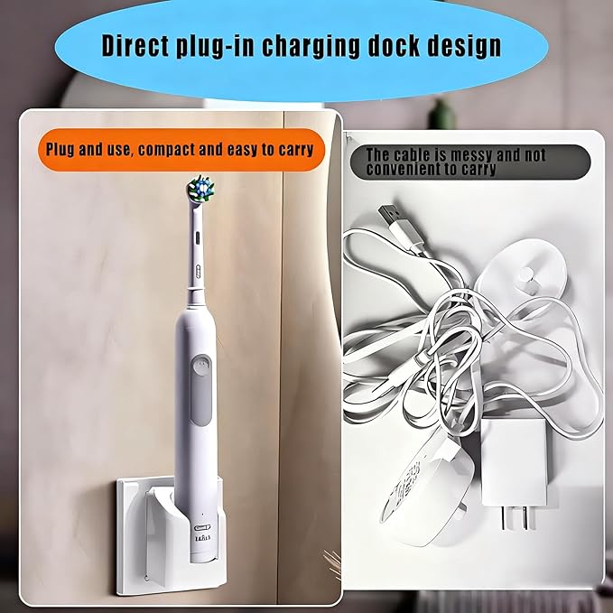 Wall Charger for Oral B Electric Toothbrush, Compatible