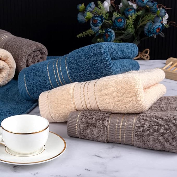 2 Pack Hand Towels for Bathroom