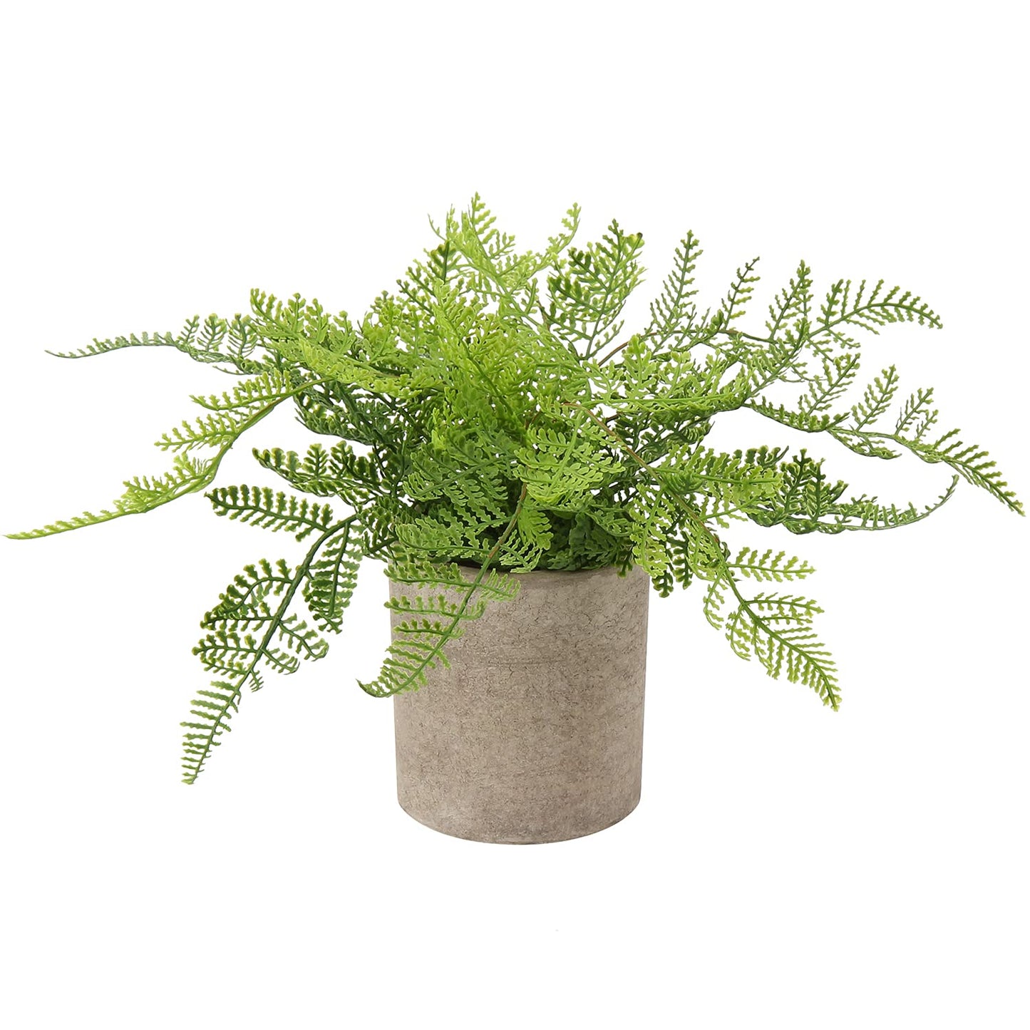 Briful Small Fake Plant Potted Plants Artificial Decor Plastic Boston Ferns Plant Faux Plants in Pots for Home Living Room Bedroom Desk Bathroom Shelf Farmhouse Decoration