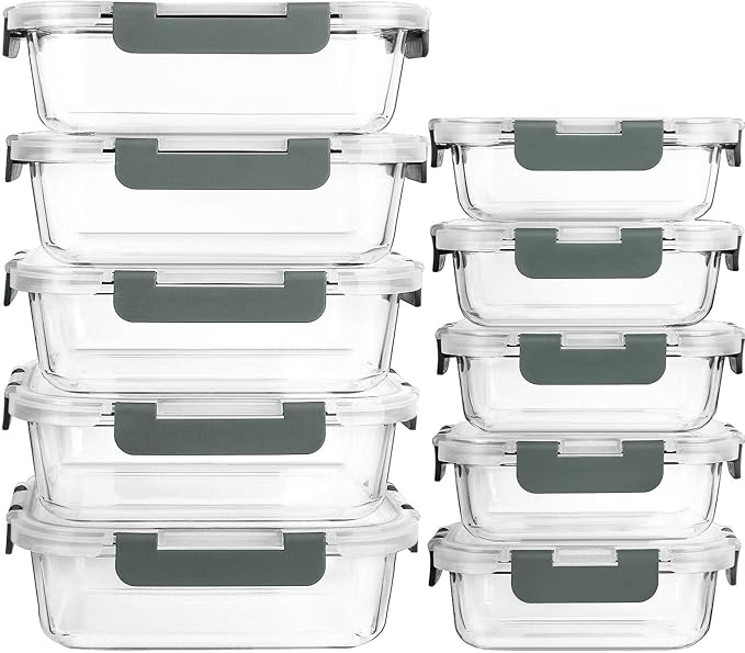 Glass Meal Prep Containers