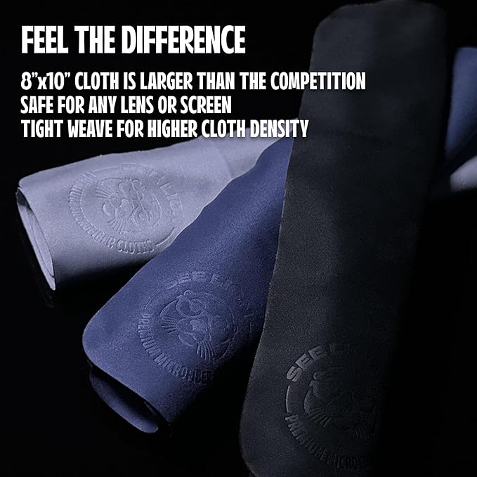 cellhelmet See Lion Swipes | Microfiber Lens Cleaning Cloths – Ultrasoft