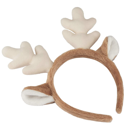 CHEU Christmas antler reindeer headband (camel)
