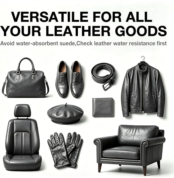 Dark Gray Leather Repair Kit, Leather Recoloring Balm – Restore & Repair Faded