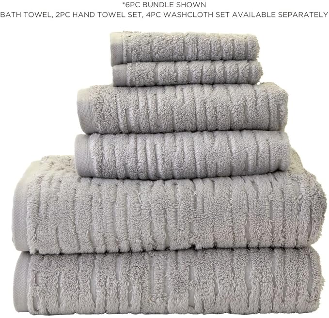 SKL Home CloudSoft Cotton Luxury Hand Towel 2pc Set