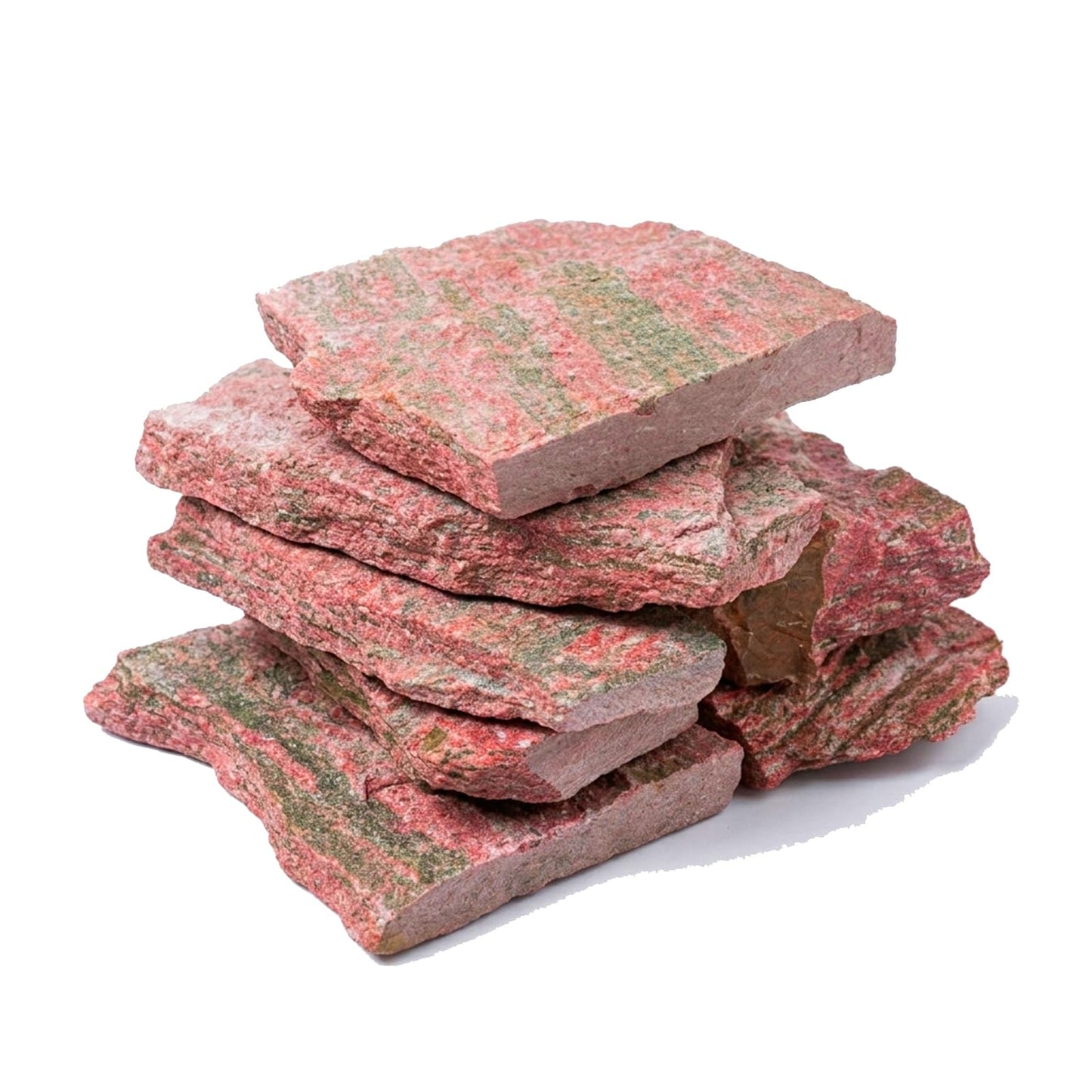 HAELFMRI 11 Lbs Natural Grey Slate Stones - Craggy Layered Rocks for Aquarium Hardscape & Iwagumi, PH Neutral Fish Tank Decor for Shrimp & Cichlids, Mixed Sizes 2-8 Inch for Terrarium