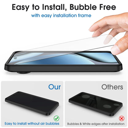 amFilm Designed for Google Pixel 10 Pro Pixel 10 / 9 / 9 Pro 6.3" Screen Protector: 2025/2024 Tempered Glass, Ultrasonic Fingerprint Compatible, Easy Installation Frame, Anti Scratch, Bubbles-Free,3 Pack