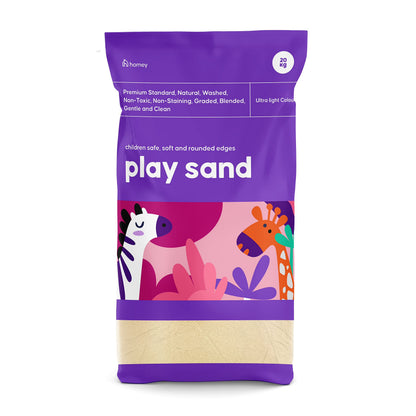UK's Finest Children's Play Pit Sand 20Kg Bag, Ultra Light Colour, Safe for Kids, Pets & Aquarium NEXT DAY DELIVERY