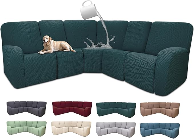 100% Waterproof Sectional Recliner Couch Covers