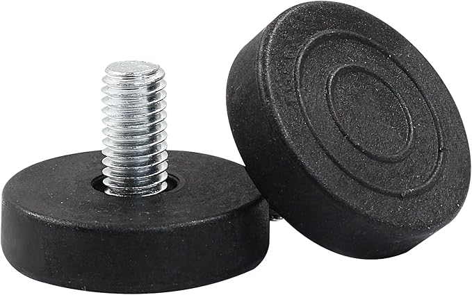 20Pcs 5/16" Thread Adjustable Furniture Levelers, M8 Stainless Steel Screw in