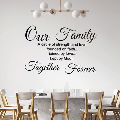 Rotumaty Family Quotes Wall Decals This is Us Wall Decor Vinyl Stickers for Living Room Bedroom Inspirational Art Decorations for Home Office Teen Dorm