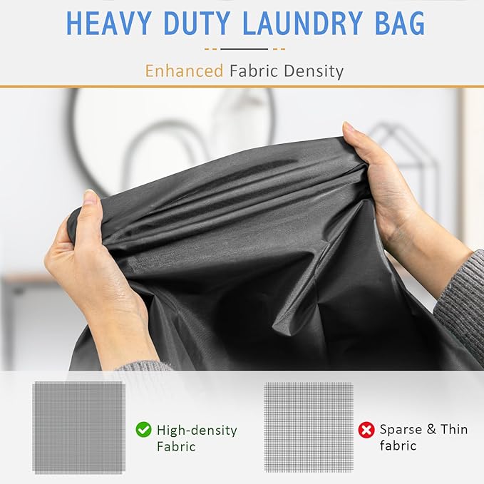 Extra Large Laundry Bag With Handles, Heavy Duty, Travel Laundry Bag