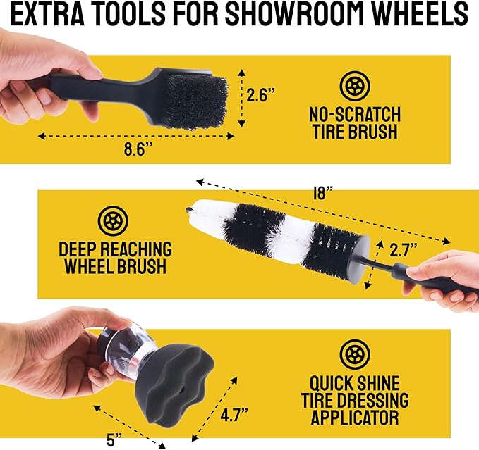 Boar Hair Detailing Brush Set