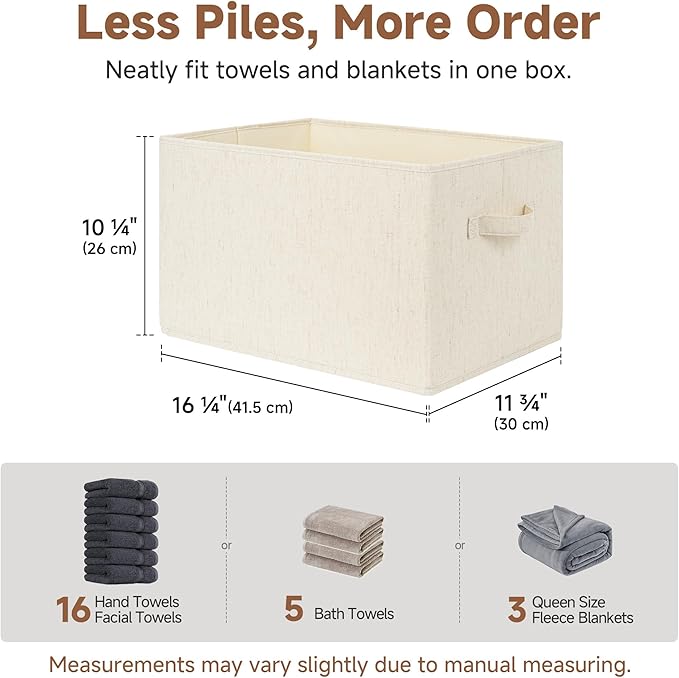 StorageWorks Closet Organizers and Storage Bins, Shelf Baskets