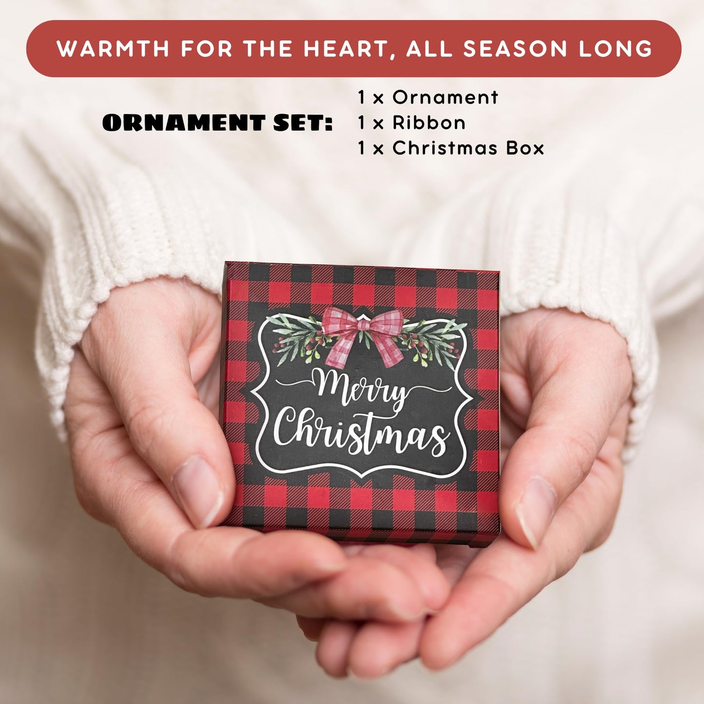 TUMSHANIP Teacher Ornament - Teacher Christmas Ornaments - Teachers Gifts for Women - Teachers Daycare Provider Christmas Ornaments 2025 - Teaching Gifts for Tree - Acrylic Ornament 2025