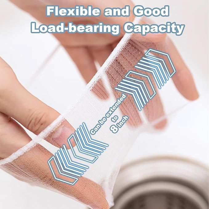 200 PCS Kitchen Mesh Sink Strainer, Disposable Sink Strainer Covers, Drain Nets