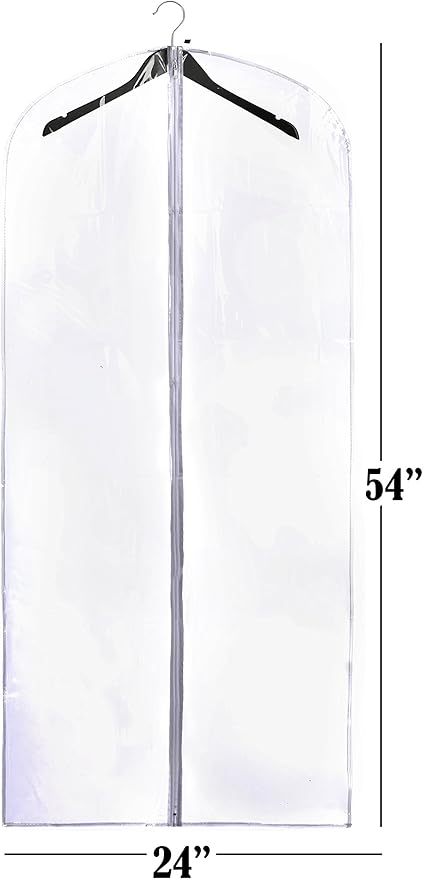 Handy Laundry Clear Vinyl Garment Bag