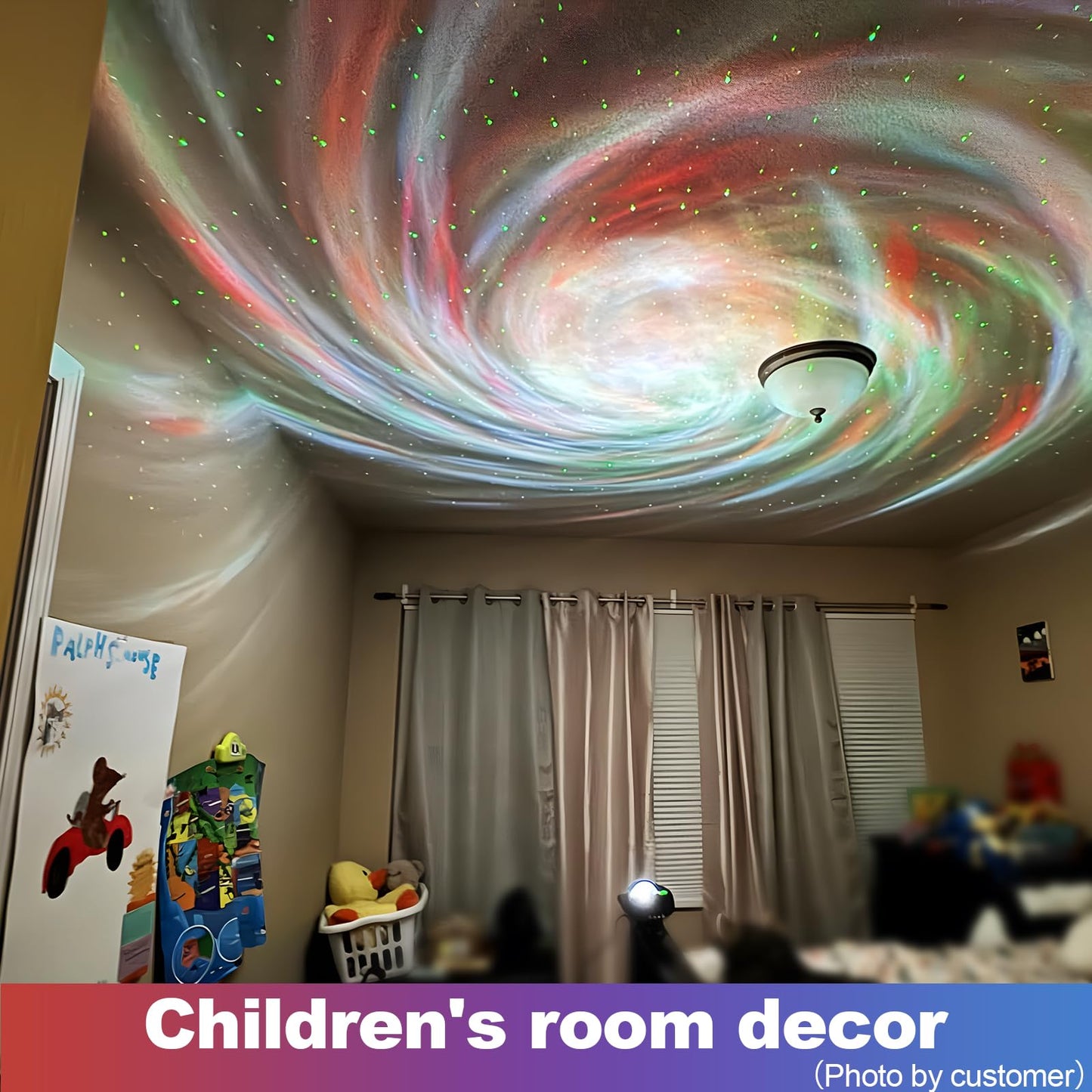 Larger Coverage Area Galaxy Projector,with Changing Galaxy Shapes Star Projector,Night Light with Bluetooth Speaker,White Noise,Teen Girl Gifts Trendy Stuff, Star Lights for Ceiling,Bedroom Decor