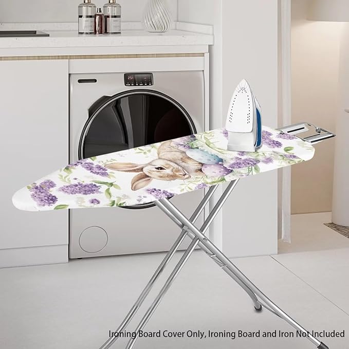 Easter Egg Bunny Lavender Iron Board Cover