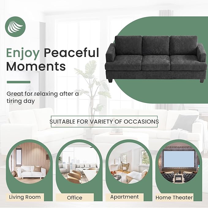 YOUDENOVA Sofa, Modern Comfy Couches